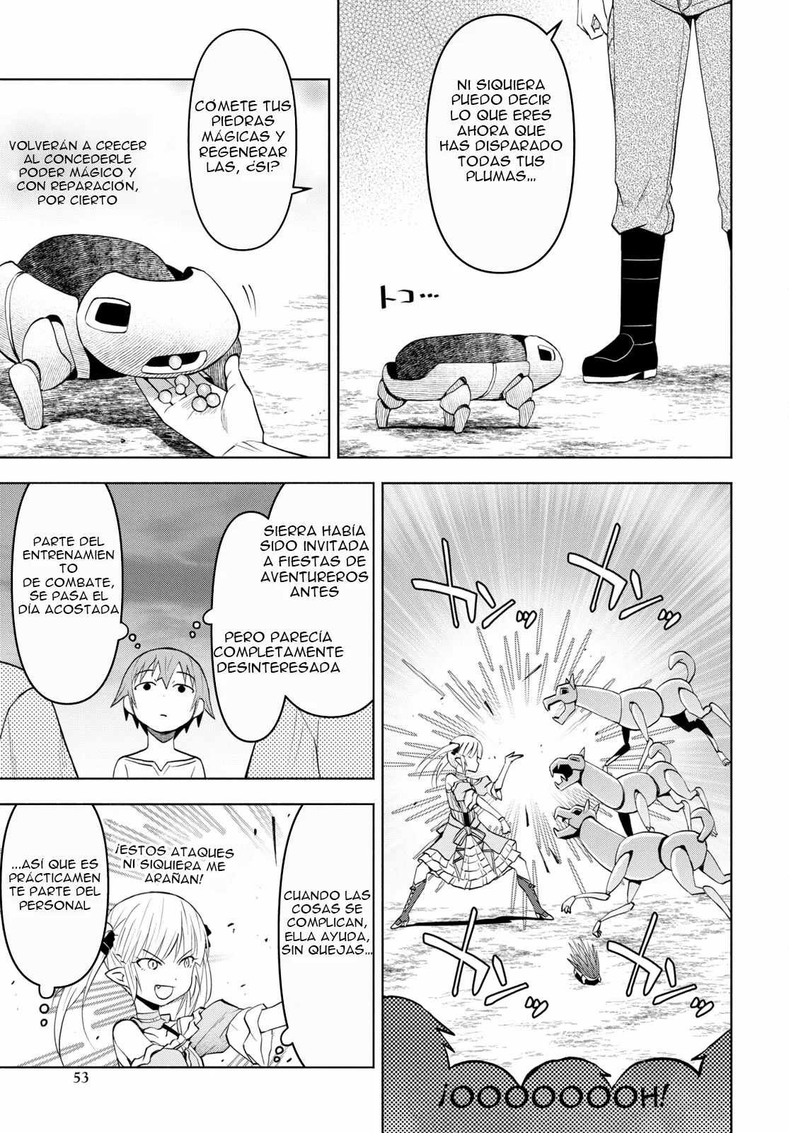 Dungeon Tou de Yadoya wo Yarou! Souzou Mahou wo Moratta Ore no Hosoude Hanjouki Capítulo 38 - Page 7