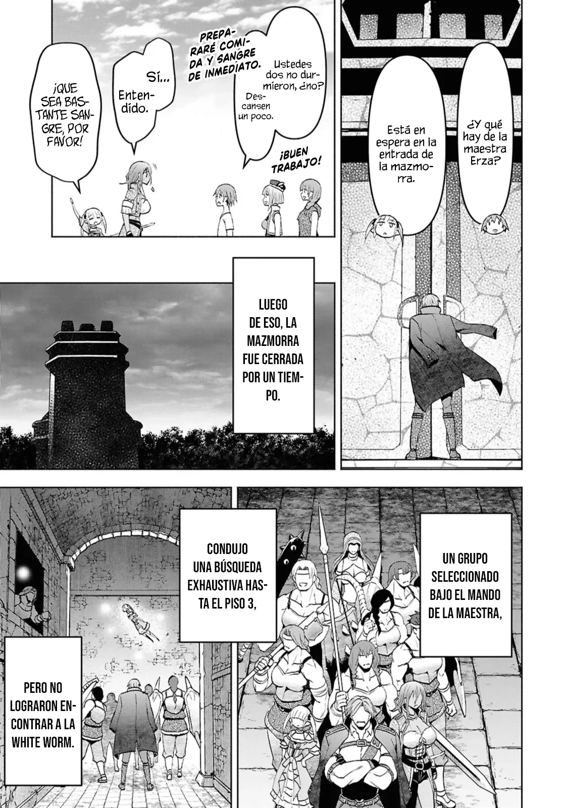 Dungeon Tou de Yadoya wo Yarou! Souzou Mahou wo Moratta Ore no Hosoude Hanjouki Capítulo 42 - Page 24