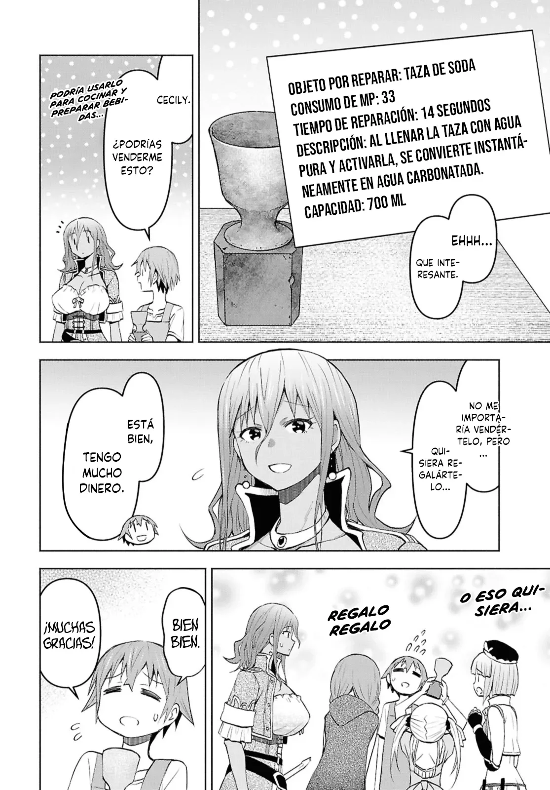 Dungeon Tou de Yadoya wo Yarou! Souzou Mahou wo Moratta Ore no Hosoude Hanjouki Capítulo 43 - Page 14
