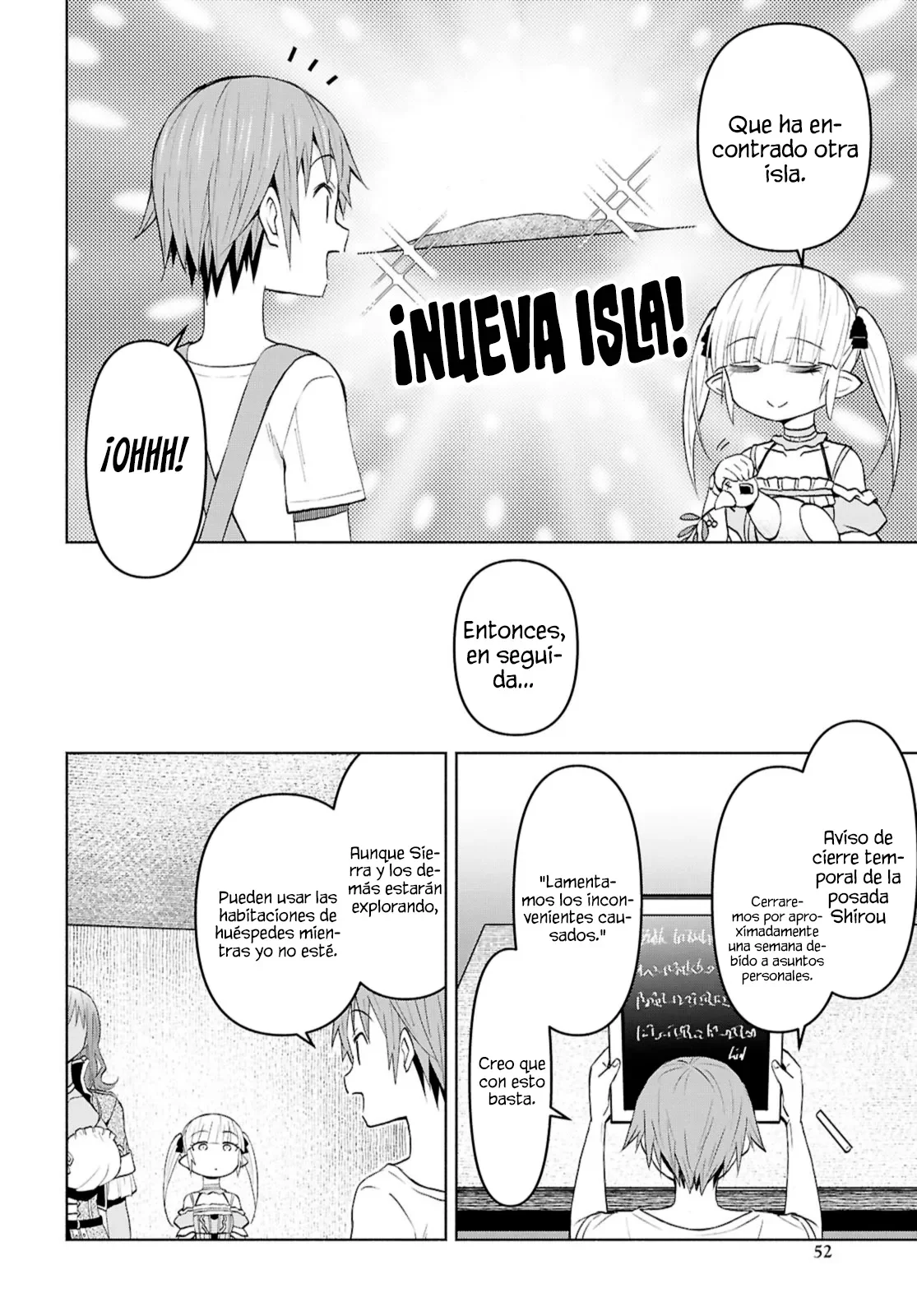 Dungeon Tou de Yadoya wo Yarou! Souzou Mahou wo Moratta Ore no Hosoude Hanjouki Capítulo 44 - Page 5
