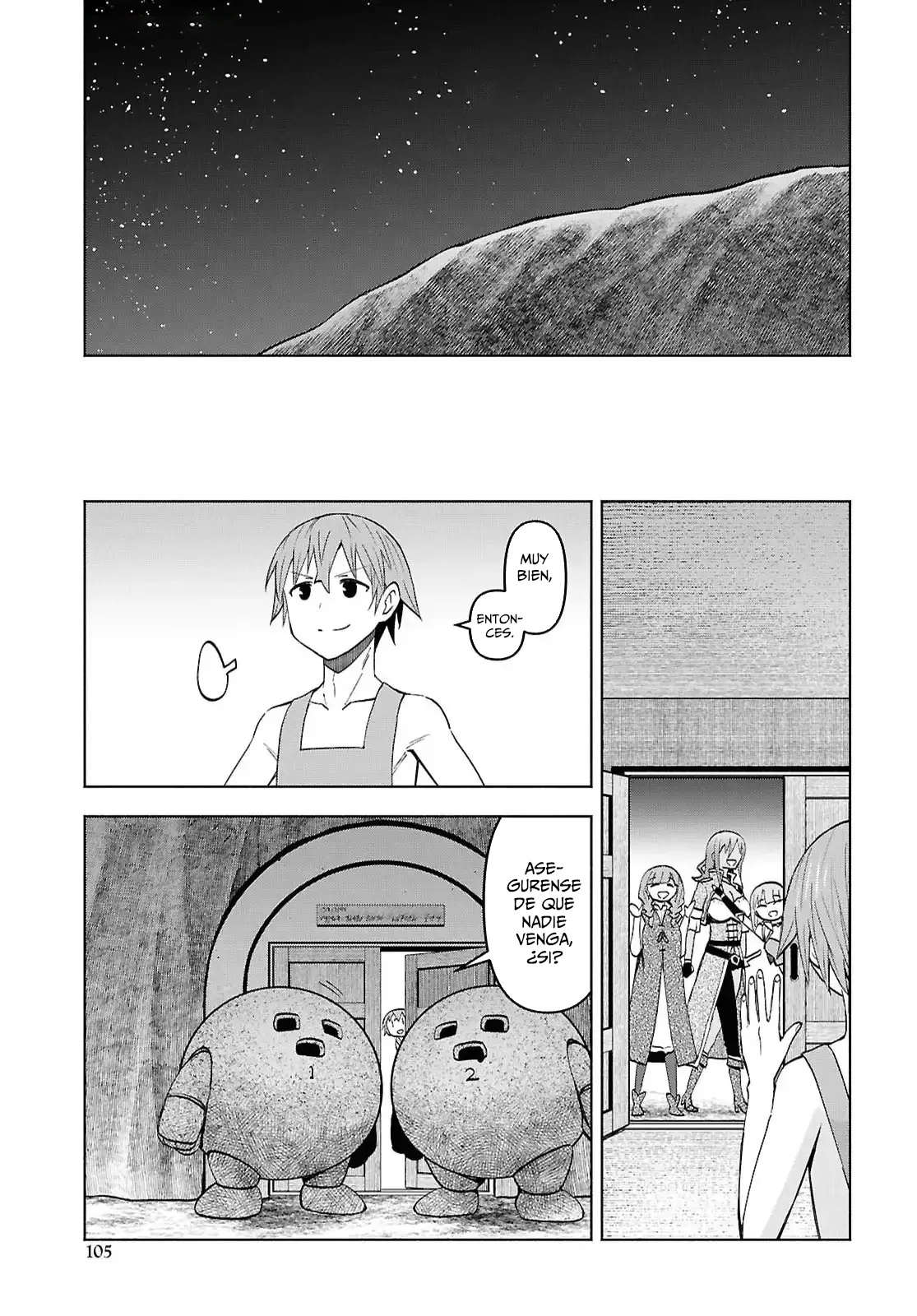 Dungeon Tou de Yadoya wo Yarou! Souzou Mahou wo Moratta Ore no Hosoude Hanjouki Capítulo 49 - Page 7
