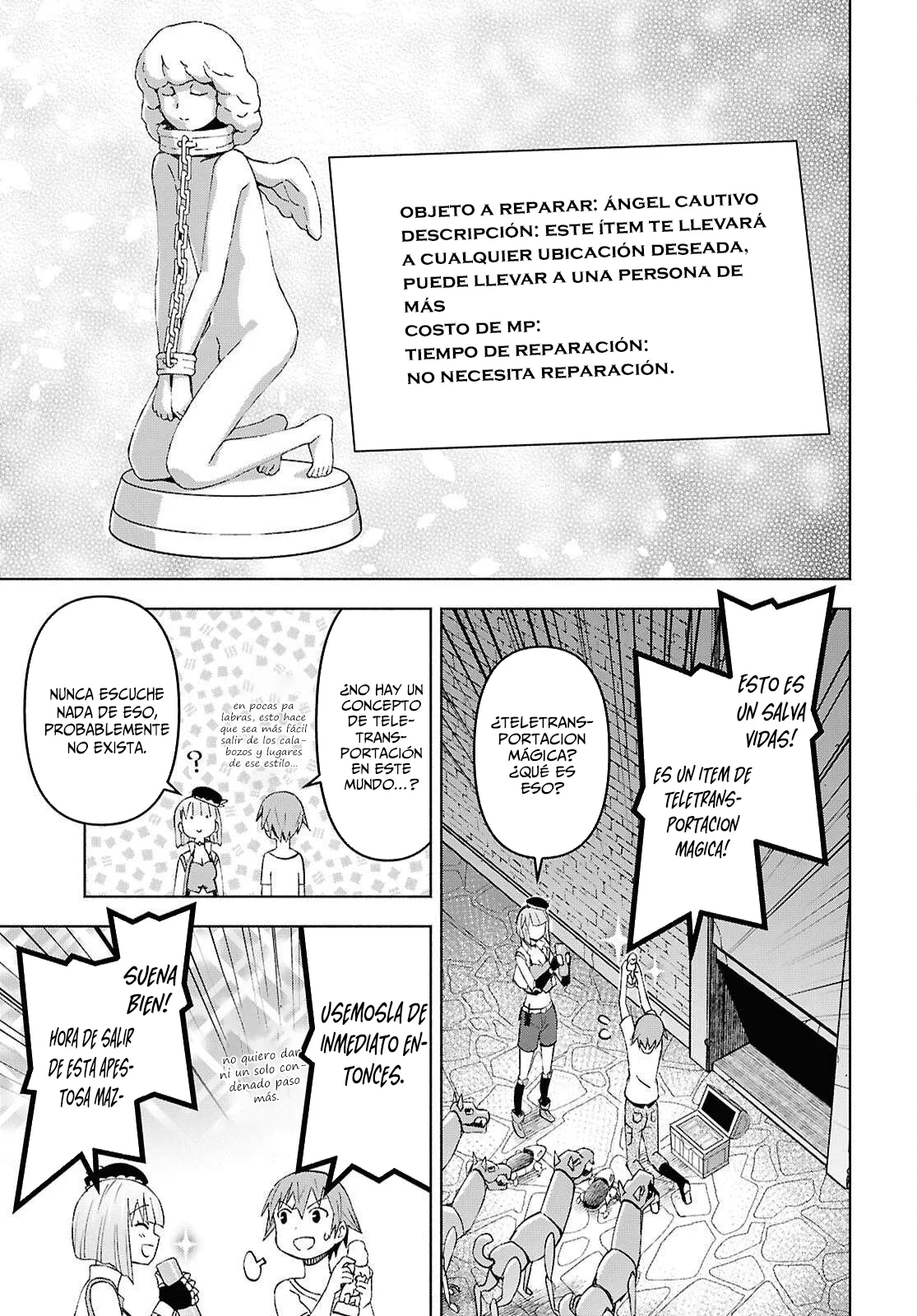 Dungeon Tou de Yadoya wo Yarou! Souzou Mahou wo Moratta Ore no Hosoude Hanjouki Capítulo 51 - Page 23