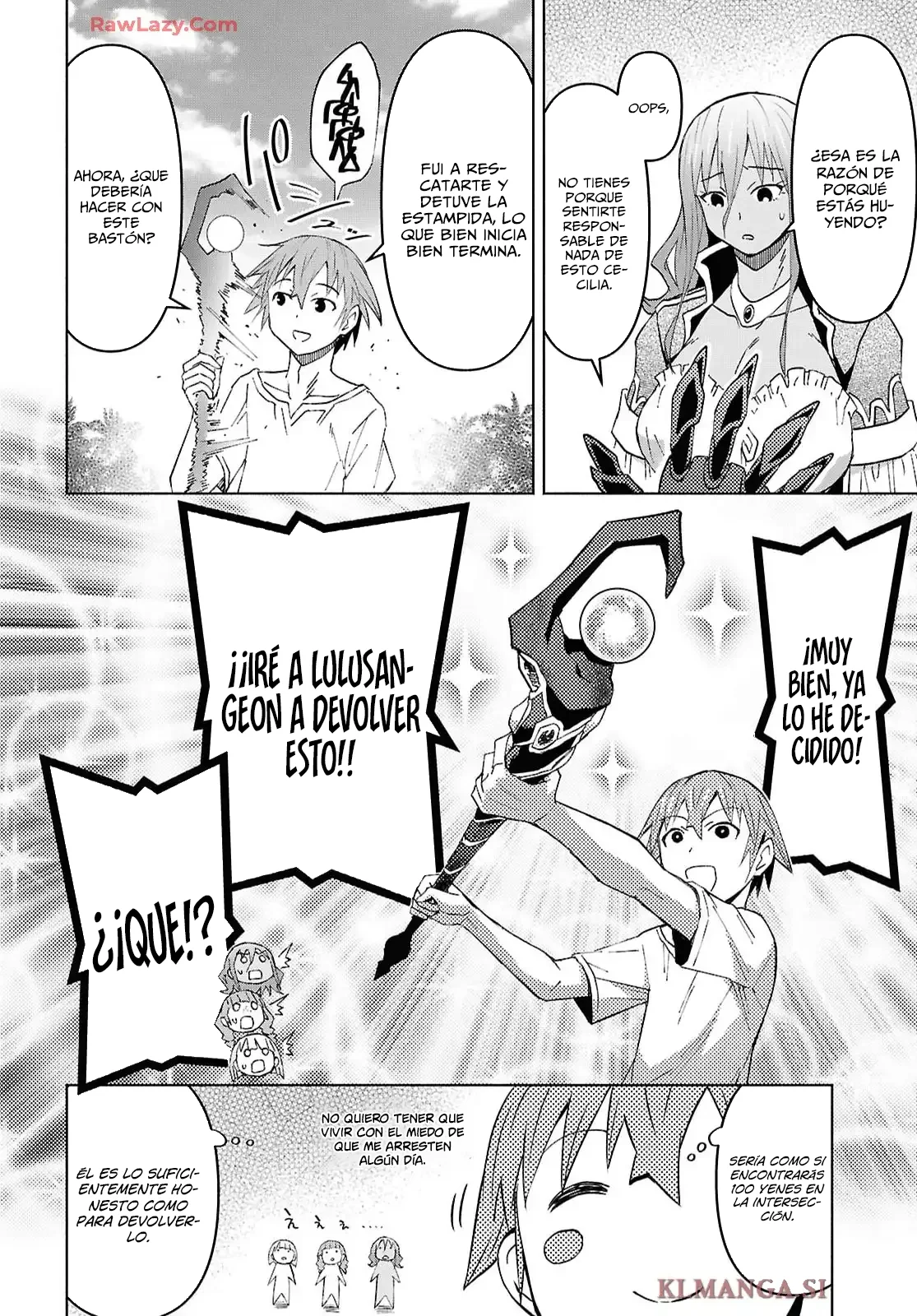 Dungeon Tou de Yadoya wo Yarou! Souzou Mahou wo Moratta Ore no Hosoude Hanjouki Capítulo 52 - Page 28