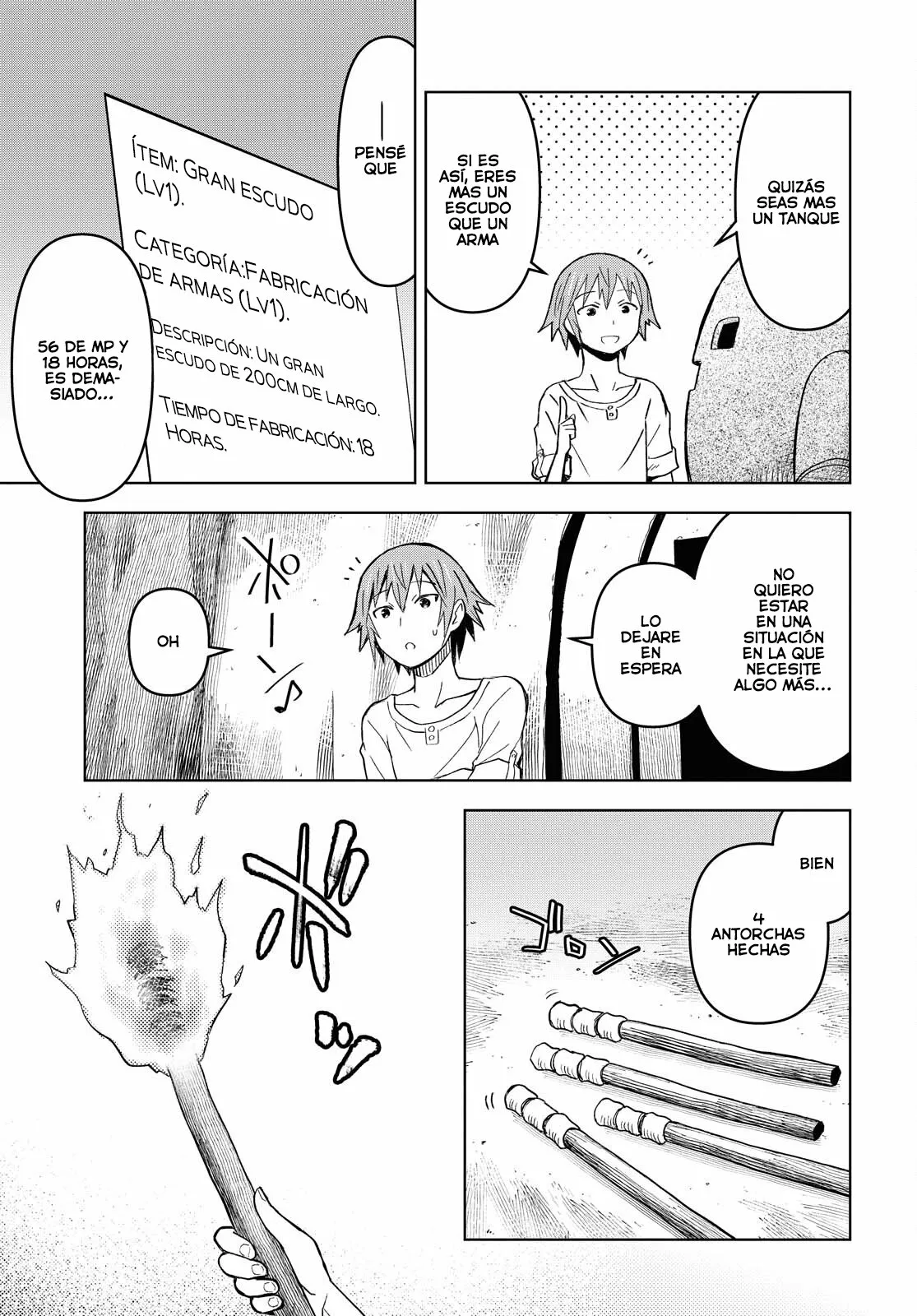 Dungeon Tou de Yadoya wo Yarou! Souzou Mahou wo Moratta Ore no Hosoude Hanjouki Capítulo 7 - Page 23