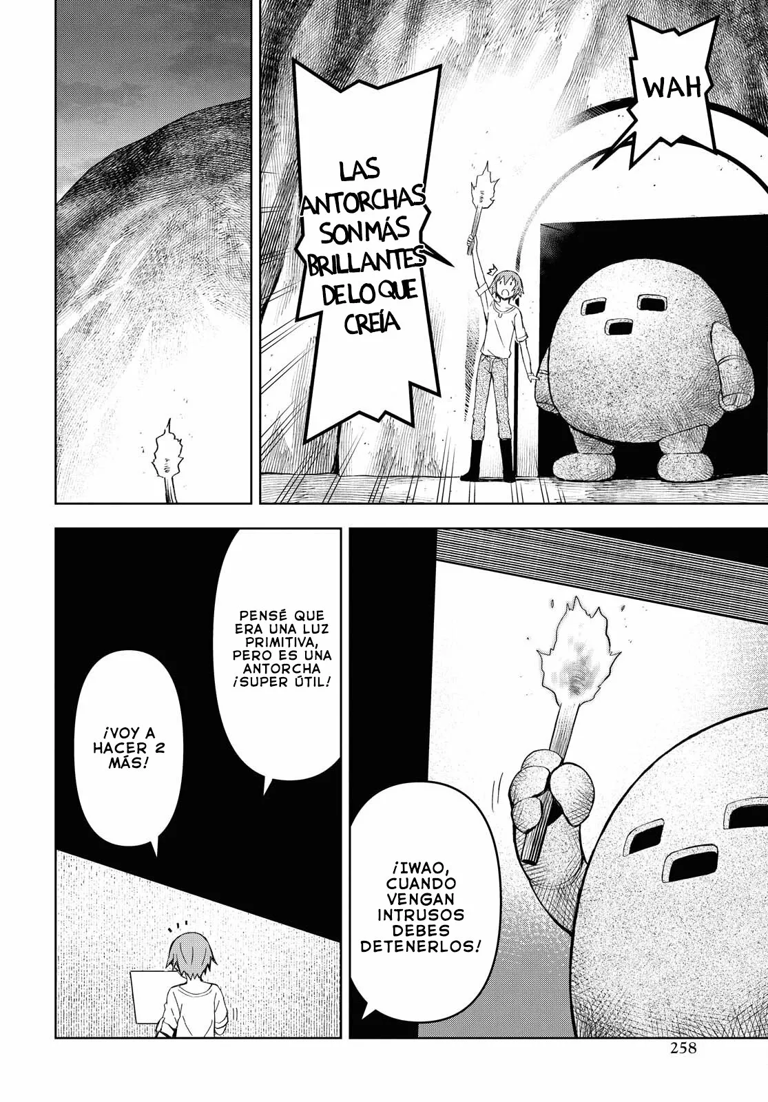 Dungeon Tou de Yadoya wo Yarou! Souzou Mahou wo Moratta Ore no Hosoude Hanjouki Capítulo 7 - Page 24