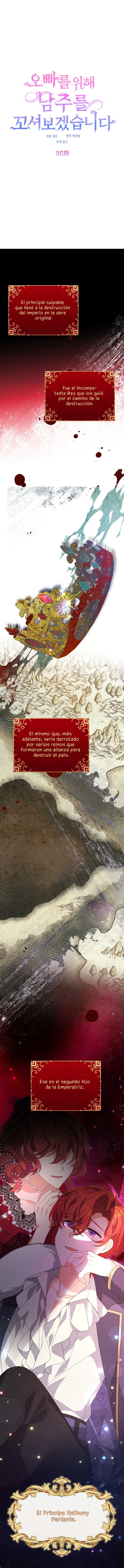 Por Mi Hermano Mayor, Seduciré Al Protagonista Masculino Capítulo 35 - Page 3