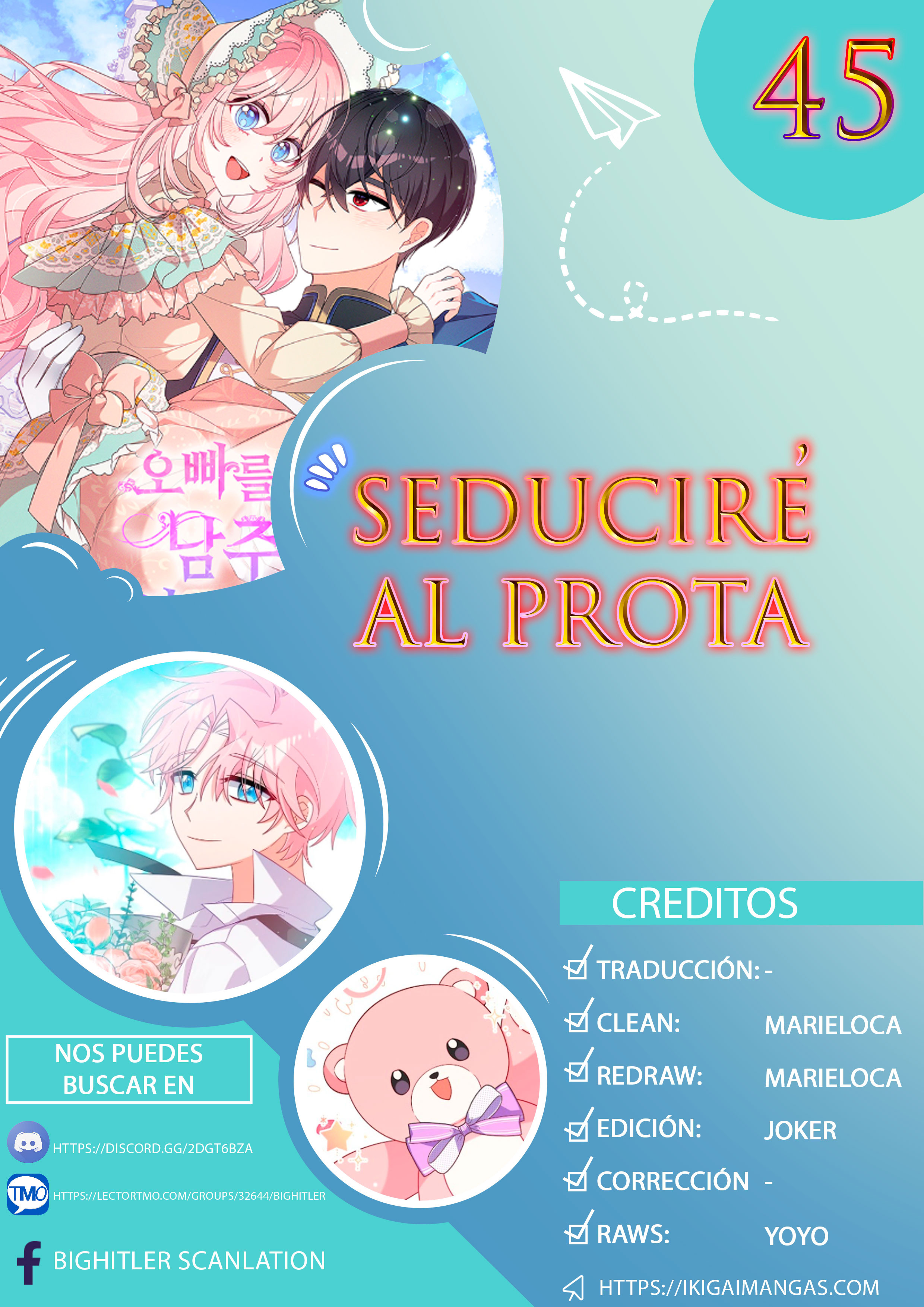 Por Mi Hermano Mayor, Seduciré Al Protagonista Masculino Capítulo 45 - Page 1