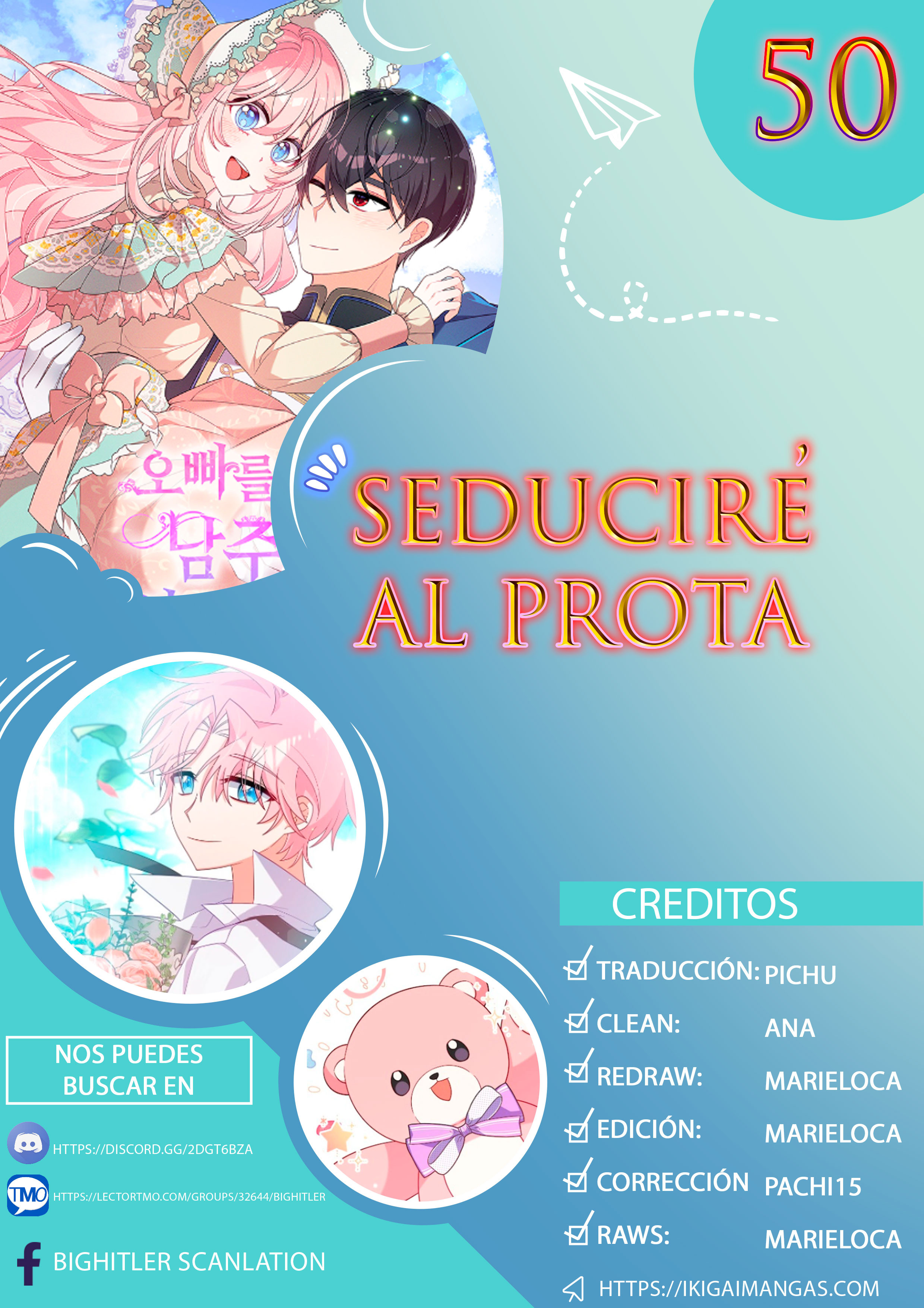 Por Mi Hermano Mayor, Seduciré Al Protagonista Masculino Capítulo 50 - Page 1