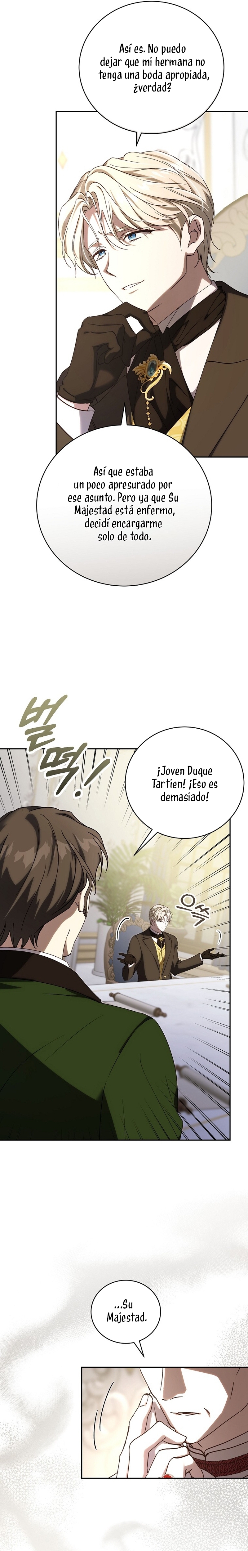Como es algo que desconozco, ¿deberíamos separarnos, su majestad? Capítulo 39 - Page 19