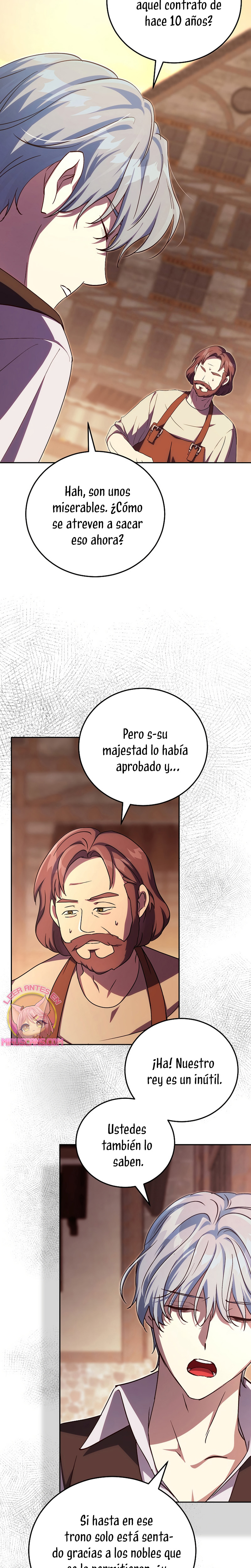 Como es algo que desconozco, ¿deberíamos separarnos, su majestad? Capítulo 46 - Page 19