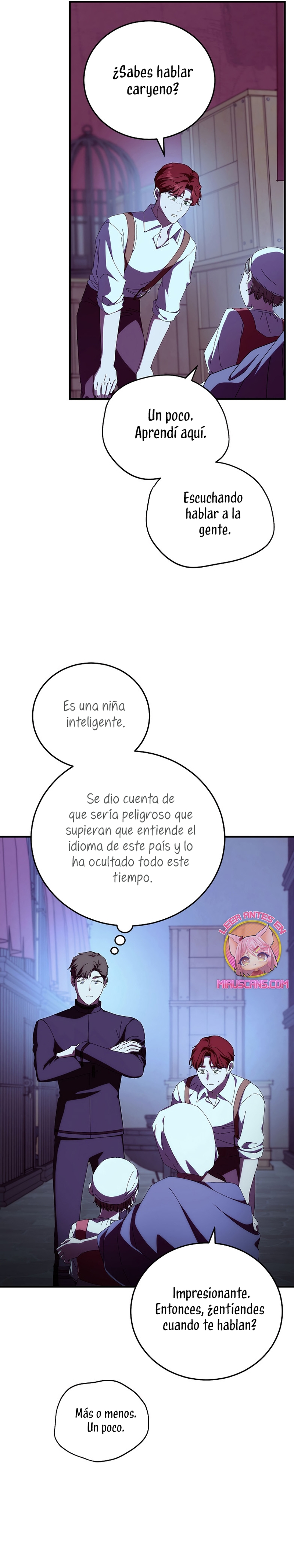 Como es algo que desconozco, ¿deberíamos separarnos, su majestad? Capítulo 57 - Page 10