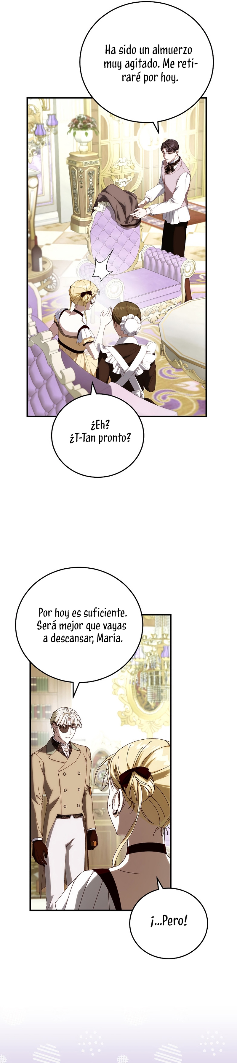 Como es algo que desconozco, ¿deberíamos separarnos, su majestad? Capítulo 58 - Page 22