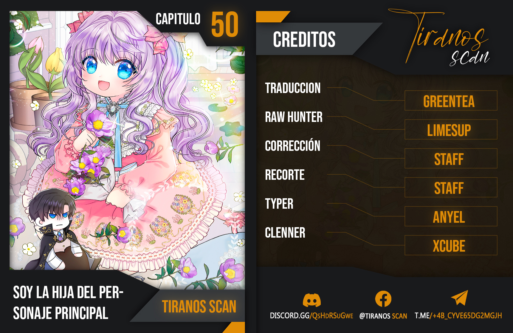 Soy La Hija Del Personaje Principal Capítulo 50 - Page 1