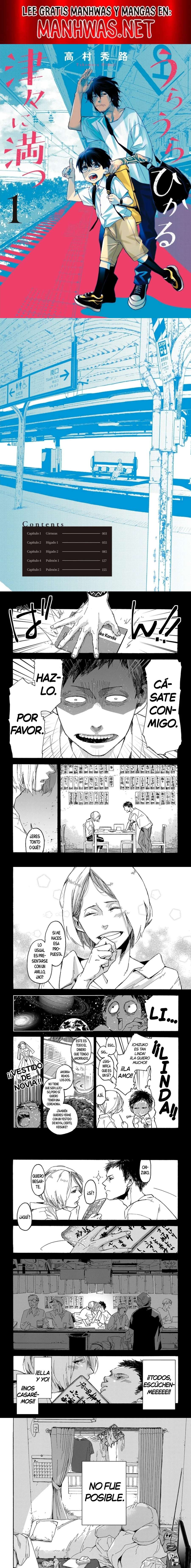 Uraura Hikaru Shinshin Ni Mitsu Capítulo 1 - Page 1