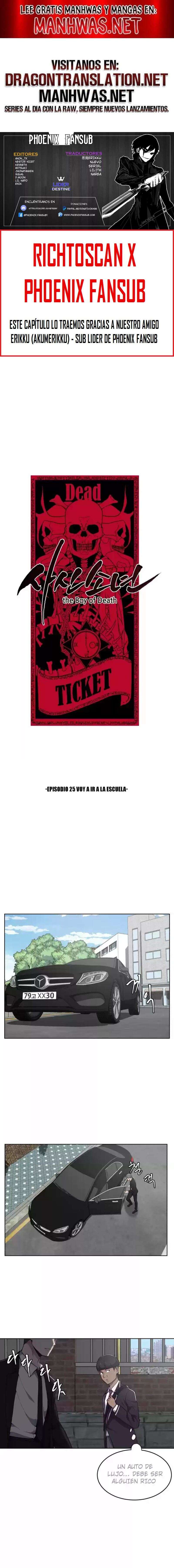 Ecos de los Muertos Capítulo 25 - Page 1