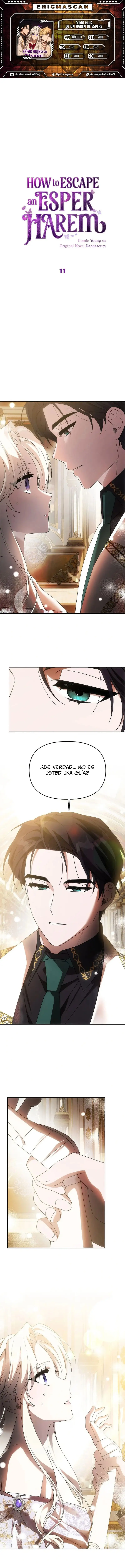 Cómo huir de un harén de espers Capítulo 11 - Page 1