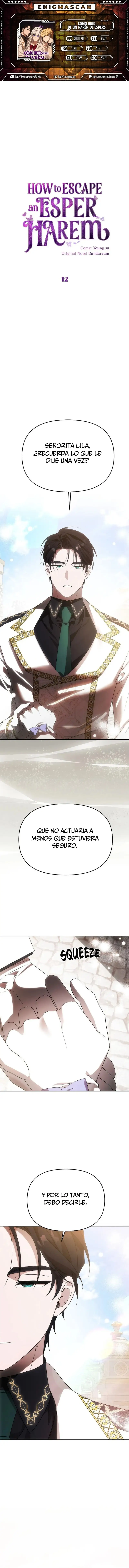 Cómo huir de un harén de espers Capítulo 12 - Page 1
