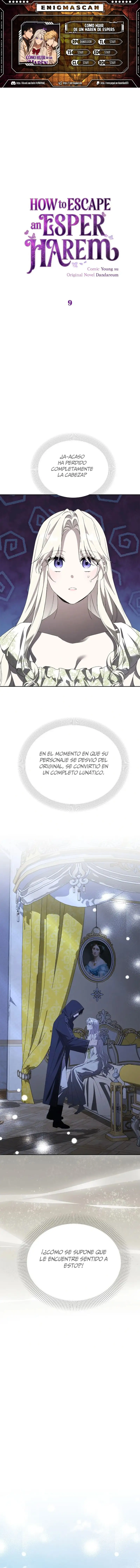 Cómo huir de un harén de espers Capítulo 9 - Page 1