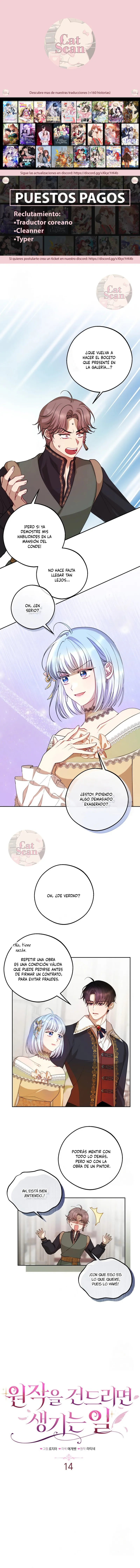 Lo que sucede cuando alteras la obra original Capítulo 14 - Page 1