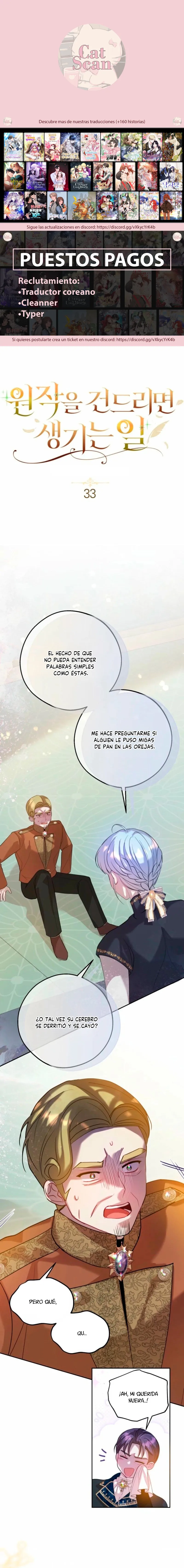 Lo que sucede cuando alteras la obra original Capítulo 33 - Page 1