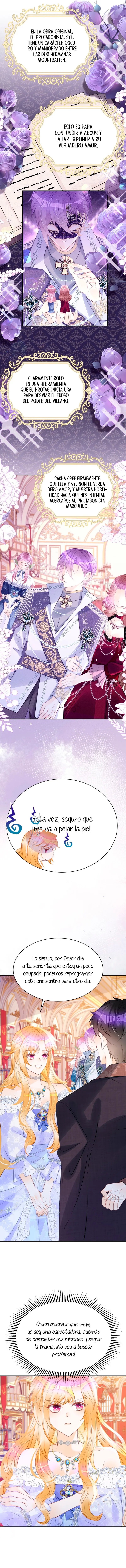 ¡No quiero ser la luz de la luna blanca del villano! Capítulo 19 - Page 5