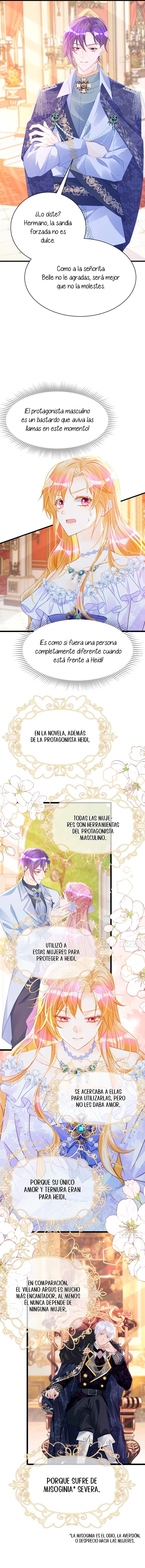 ¡No quiero ser la luz de la luna blanca del villano! Capítulo 20 - Page 7