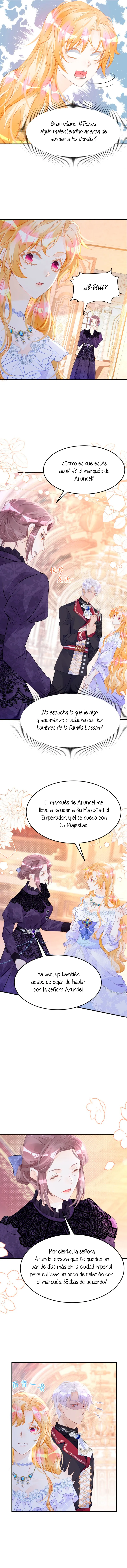 ¡No quiero ser la luz de la luna blanca del villano! Capítulo 24 - Page 5