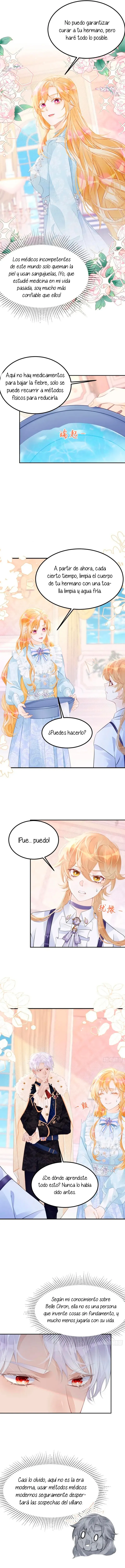 ¡No quiero ser la luz de la luna blanca del villano! Capítulo 34 - Page 5