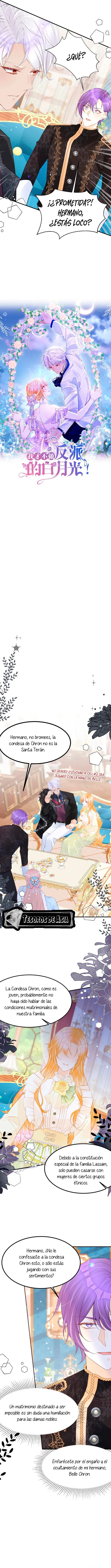 ¡No quiero ser la luz de la luna blanca del villano! Capítulo 54 - Page 3