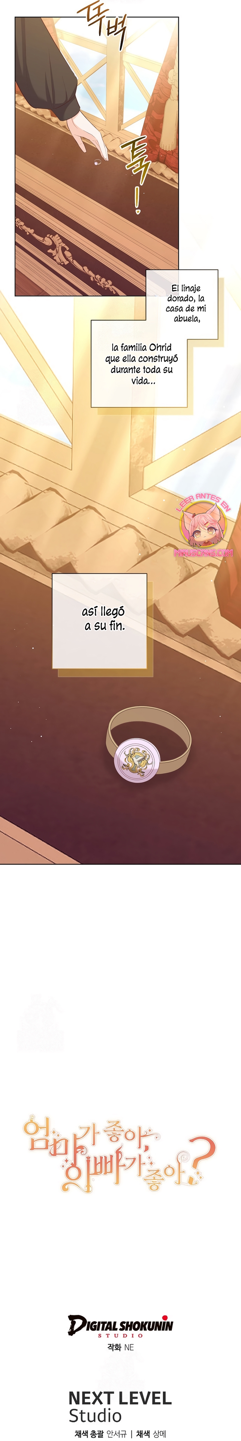 ¿Te gusta tu mamá o tu papá? Capítulo 79 - Page 37