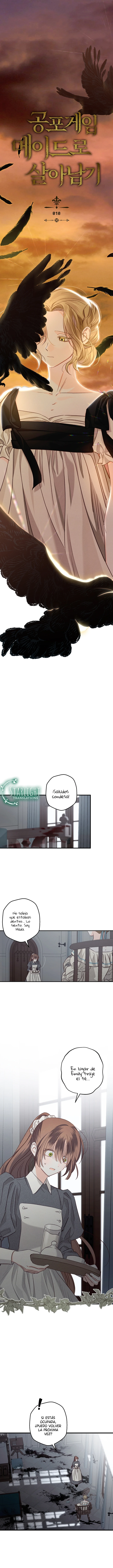 Sobreviviendo Como Una Sirvienta En Un Juego De Terror Capítulo 10 - Page 1