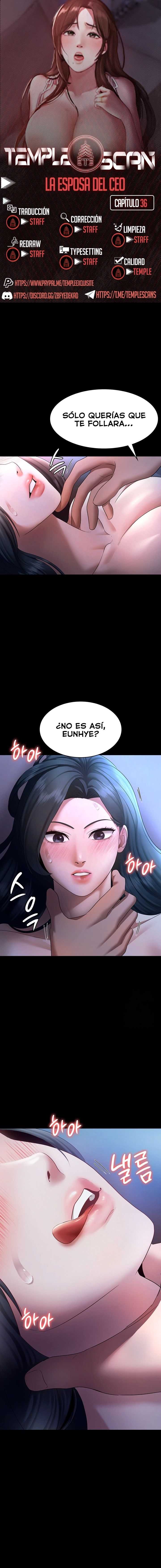 La esposa del jefe Capítulo 36 - Page 1