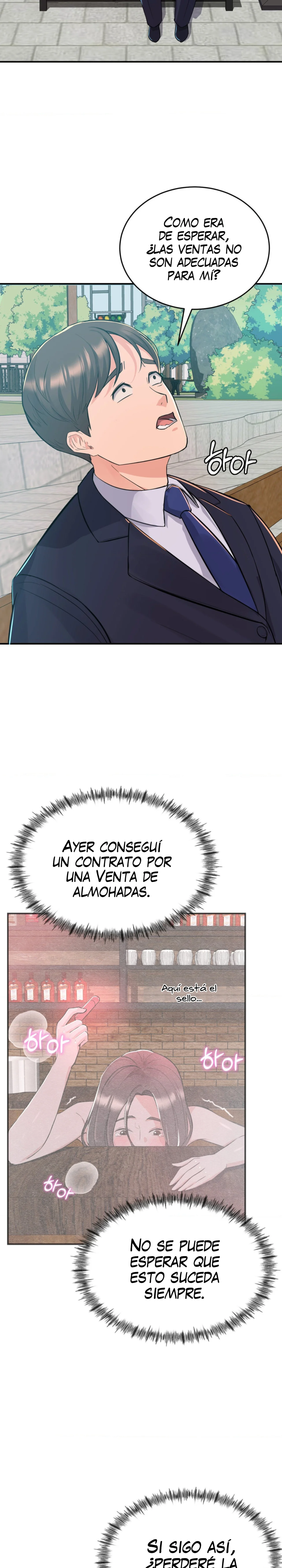 La venta de almohadas comienza en serio Capítulo 4 - Page 8