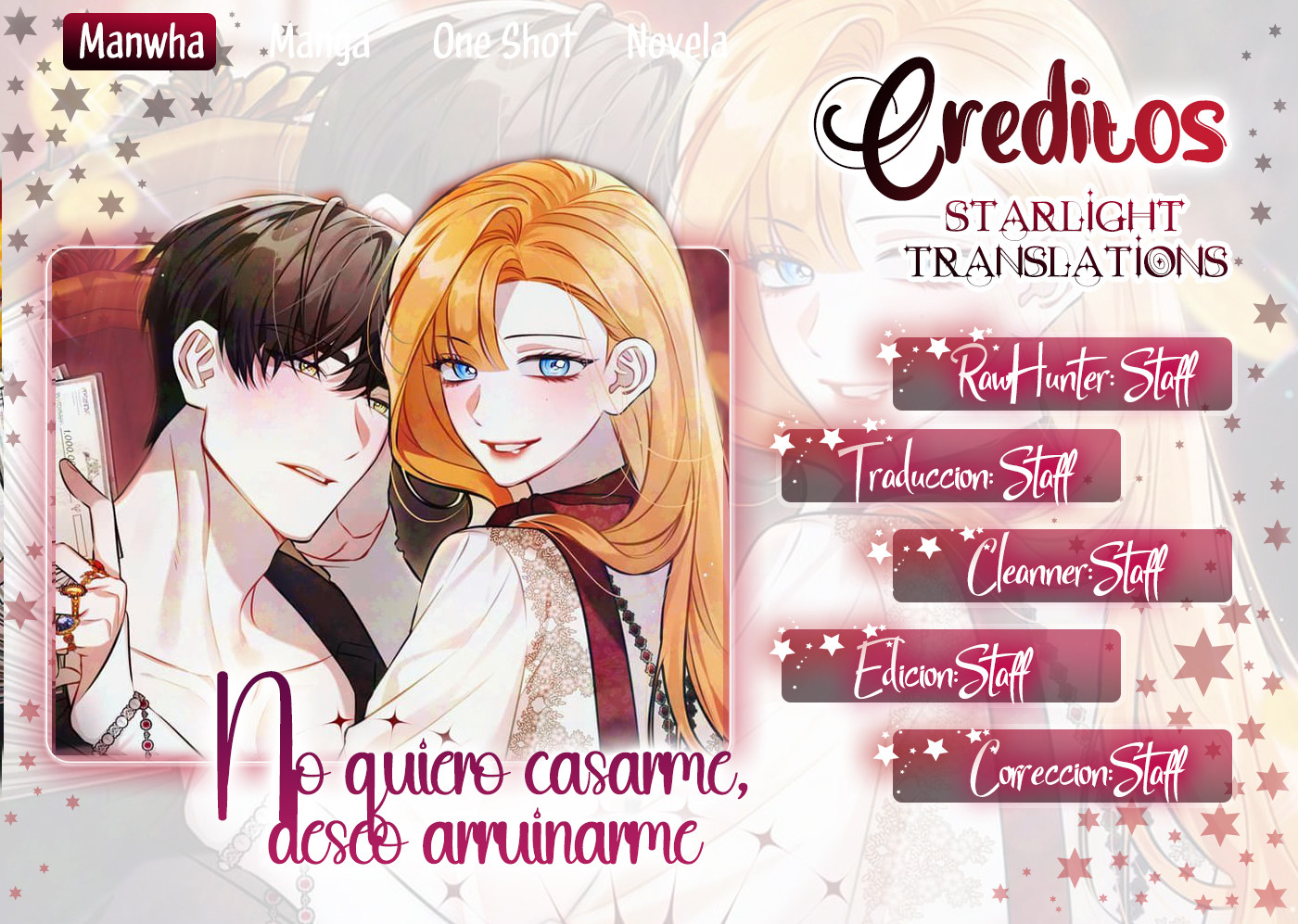 No quiero casarme, Deseo arruinarme Capítulo 44 - Page 1