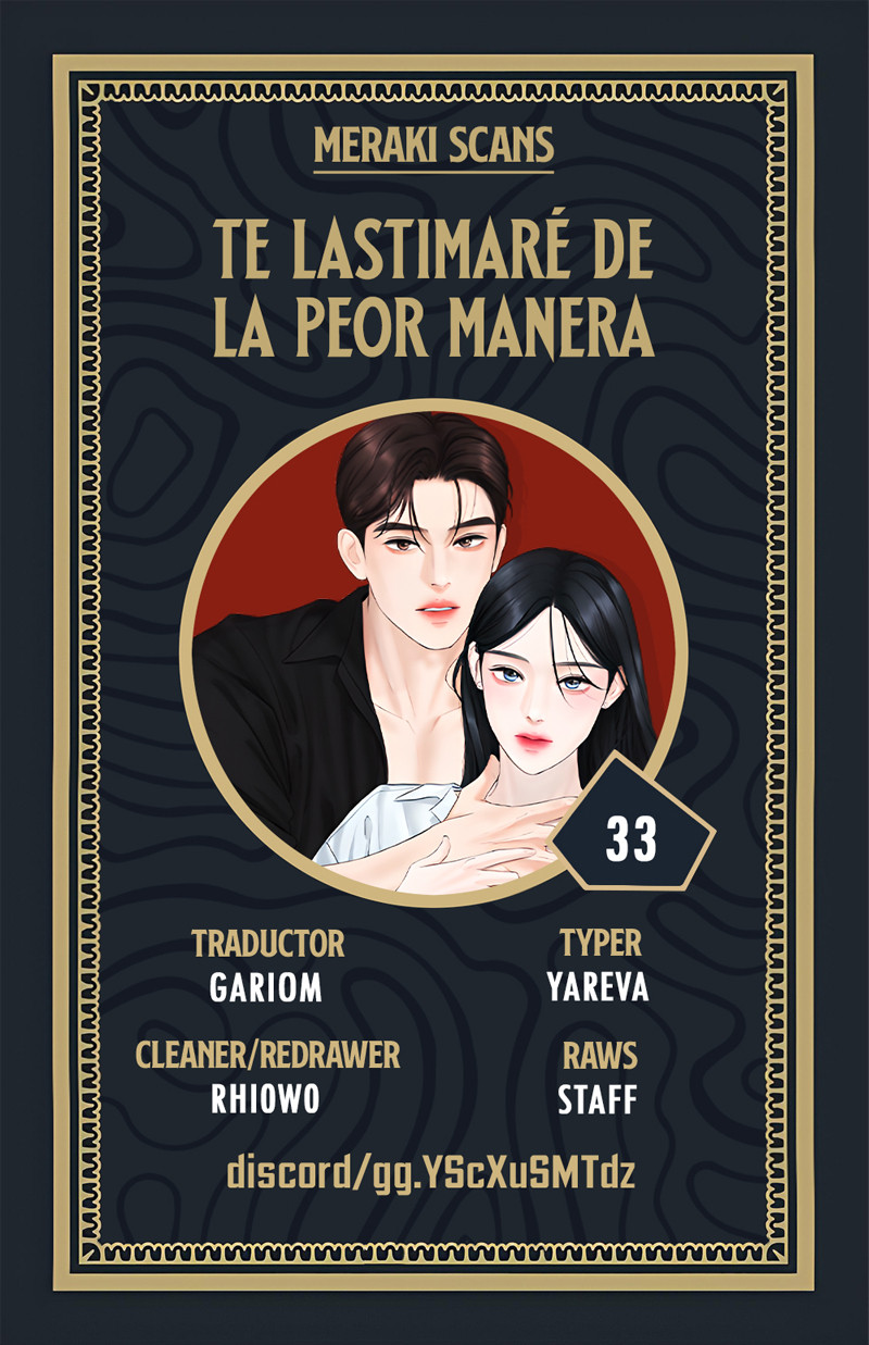 Te mostraré mi lado más retorcido Capítulo 33 - Page 1