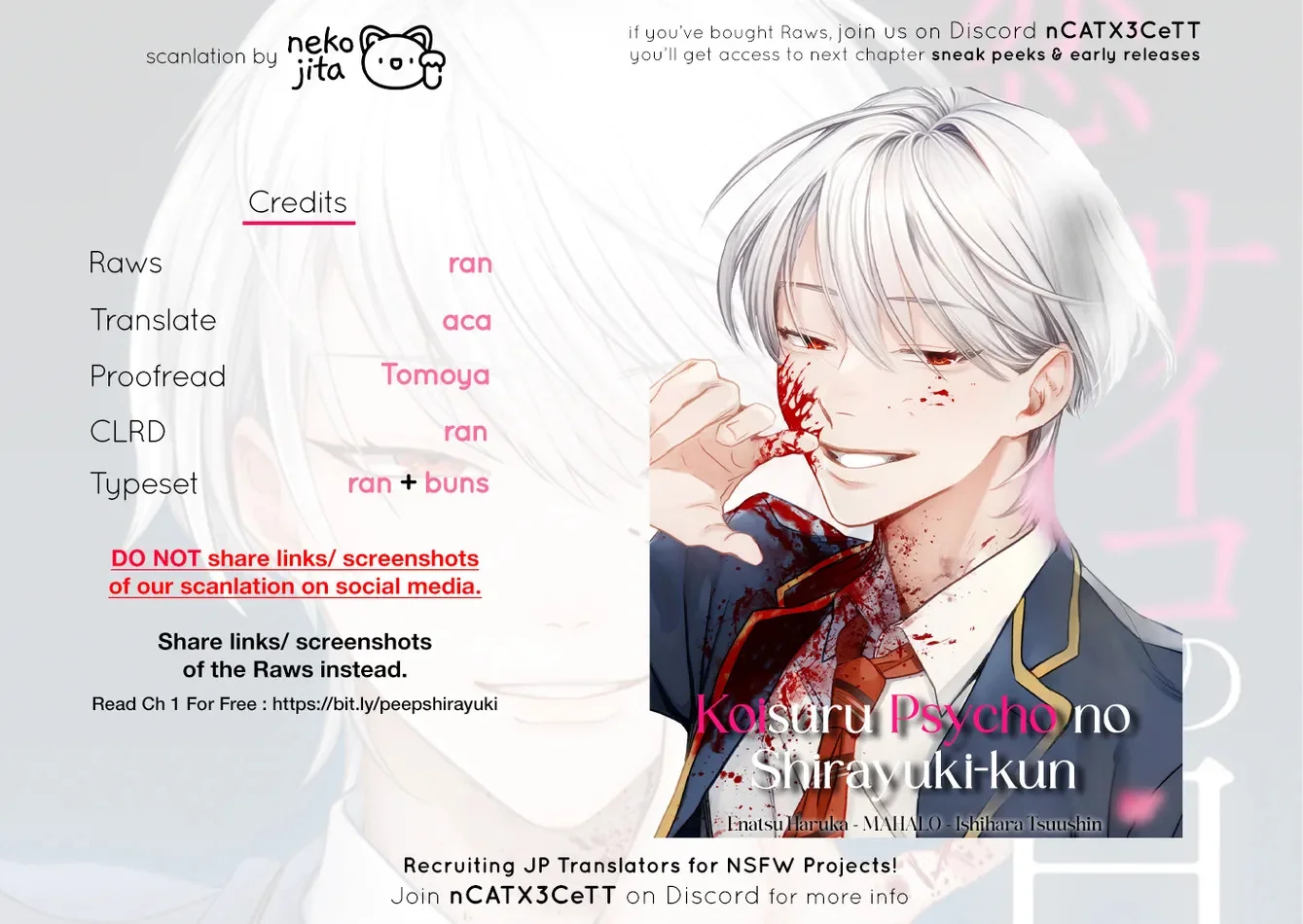 Koisuru Psycho no Shirayuki-kun Capítulo 2 - Page 38