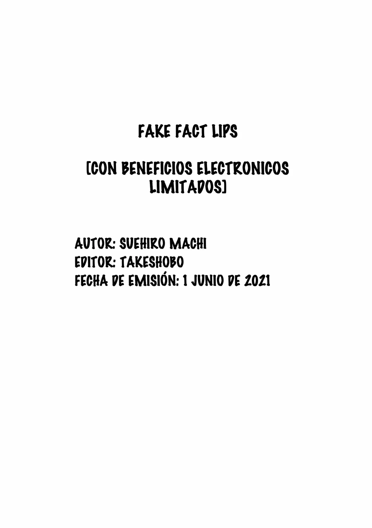 Fake Fact Lips Capítulo 6.5 - Page 19