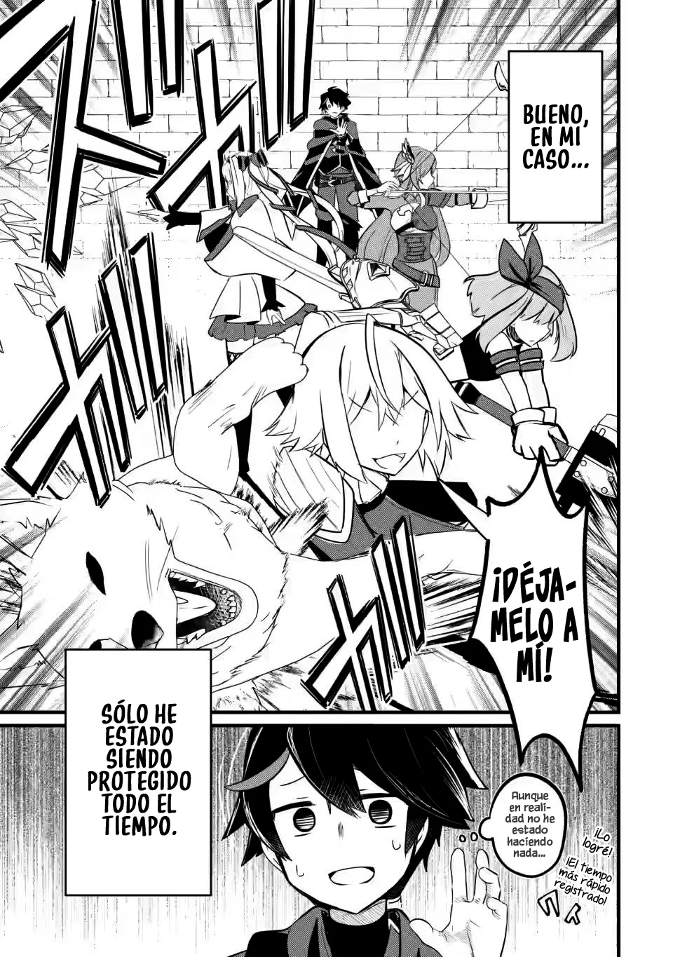 El encargado de los deberes y mago de apoyo anhela ser expulsado del grupo~Aunque el mundo está en un boom de expulsiones, los miembros del grupo que me sobreestiman no me dejarán ir~ Capítulo 1.1 - Page 4