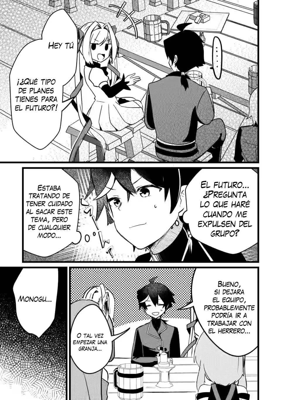 El encargado de los deberes y mago de apoyo anhela ser expulsado del grupo~Aunque el mundo está en un boom de expulsiones, los miembros del grupo que me sobreestiman no me dejarán ir~ Capítulo 10.3 - Page 11
