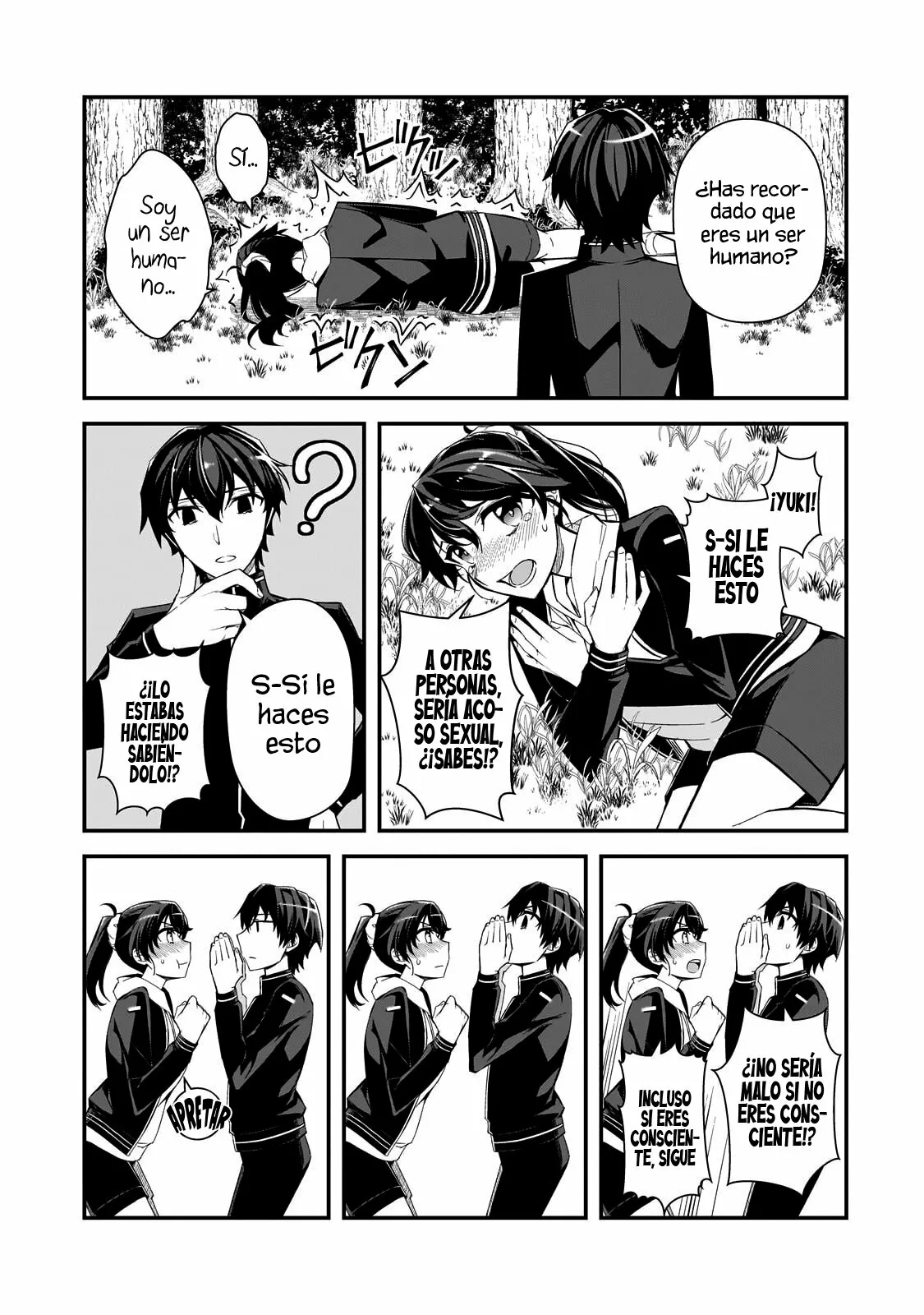 Ore ni Trauma wo Ataeta Joshitachi ga Chirachira Mite Kuru kedo, Zannen desu ga Teokure desu Capítulo 3.2 - Page 9