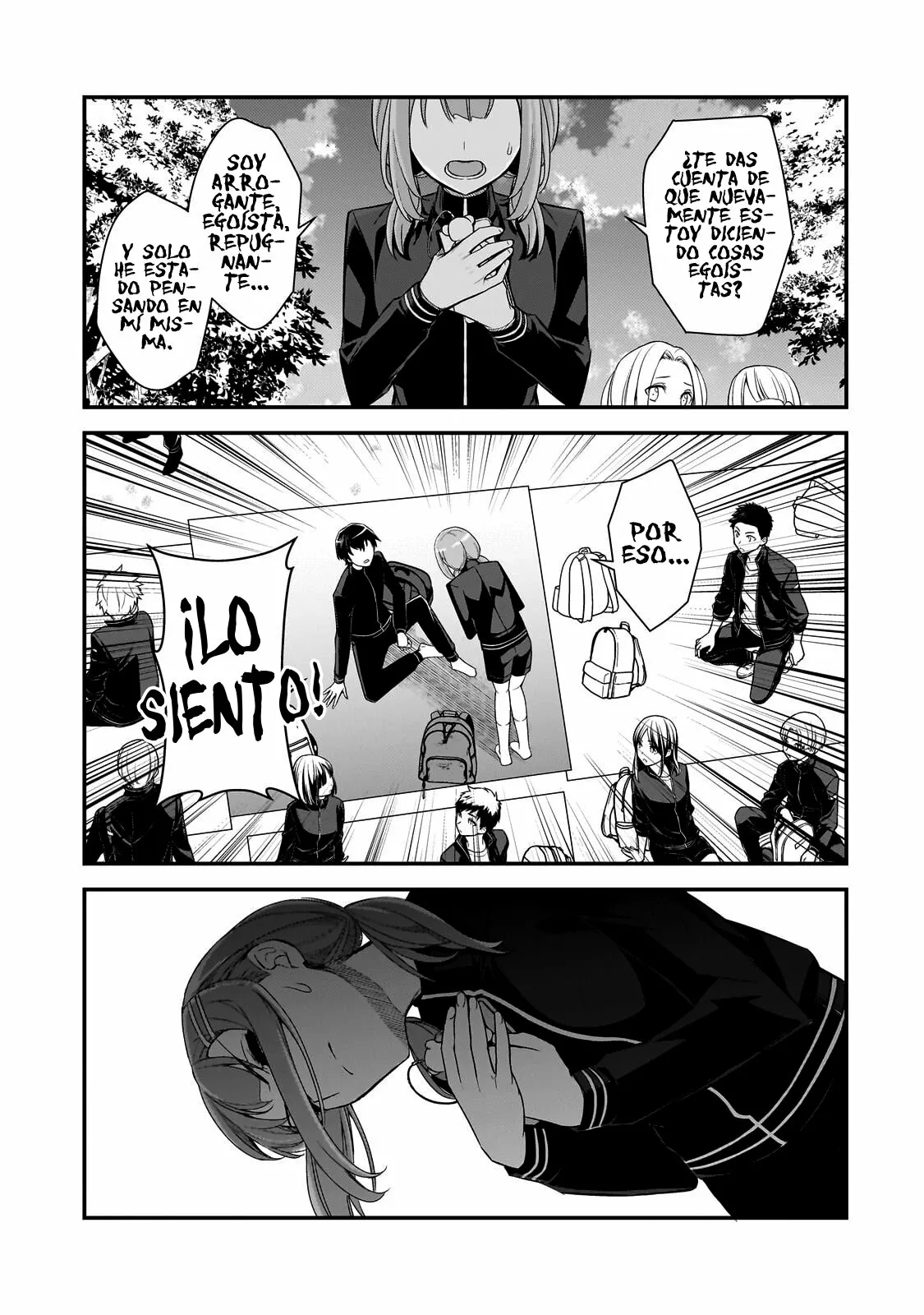 Ore ni Trauma wo Ataeta Joshitachi ga Chirachira Mite Kuru kedo, Zannen desu ga Teokure desu Capítulo 3.3 - Page 4