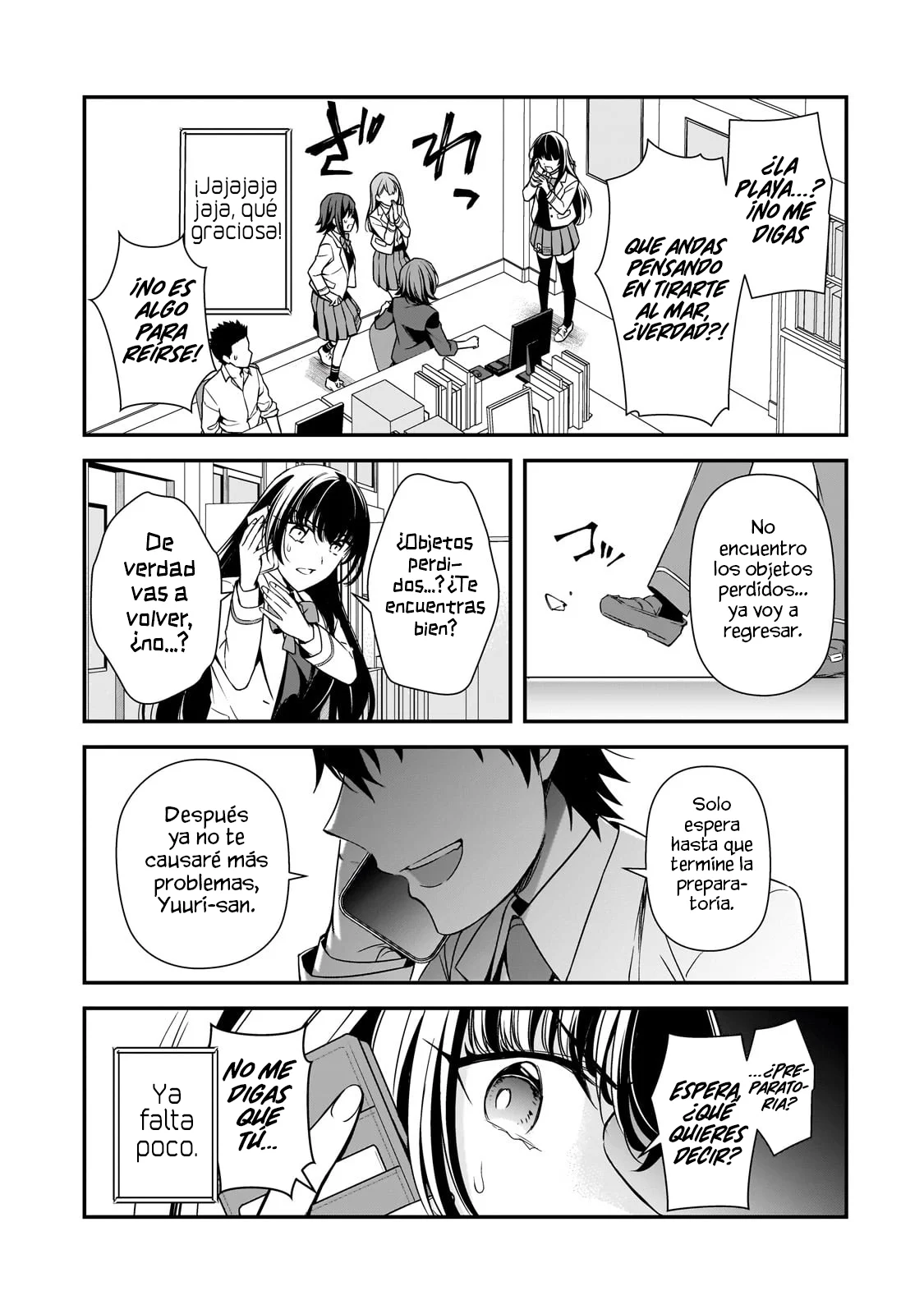 Ore ni Trauma wo Ataeta Joshitachi ga Chirachira Mite Kuru kedo, Zannen desu ga Teokure desu Capítulo 8.2 - Page 9