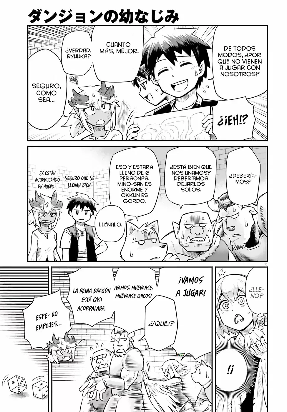 Dungeon no Osananajimi Capítulo 3 - Page 14