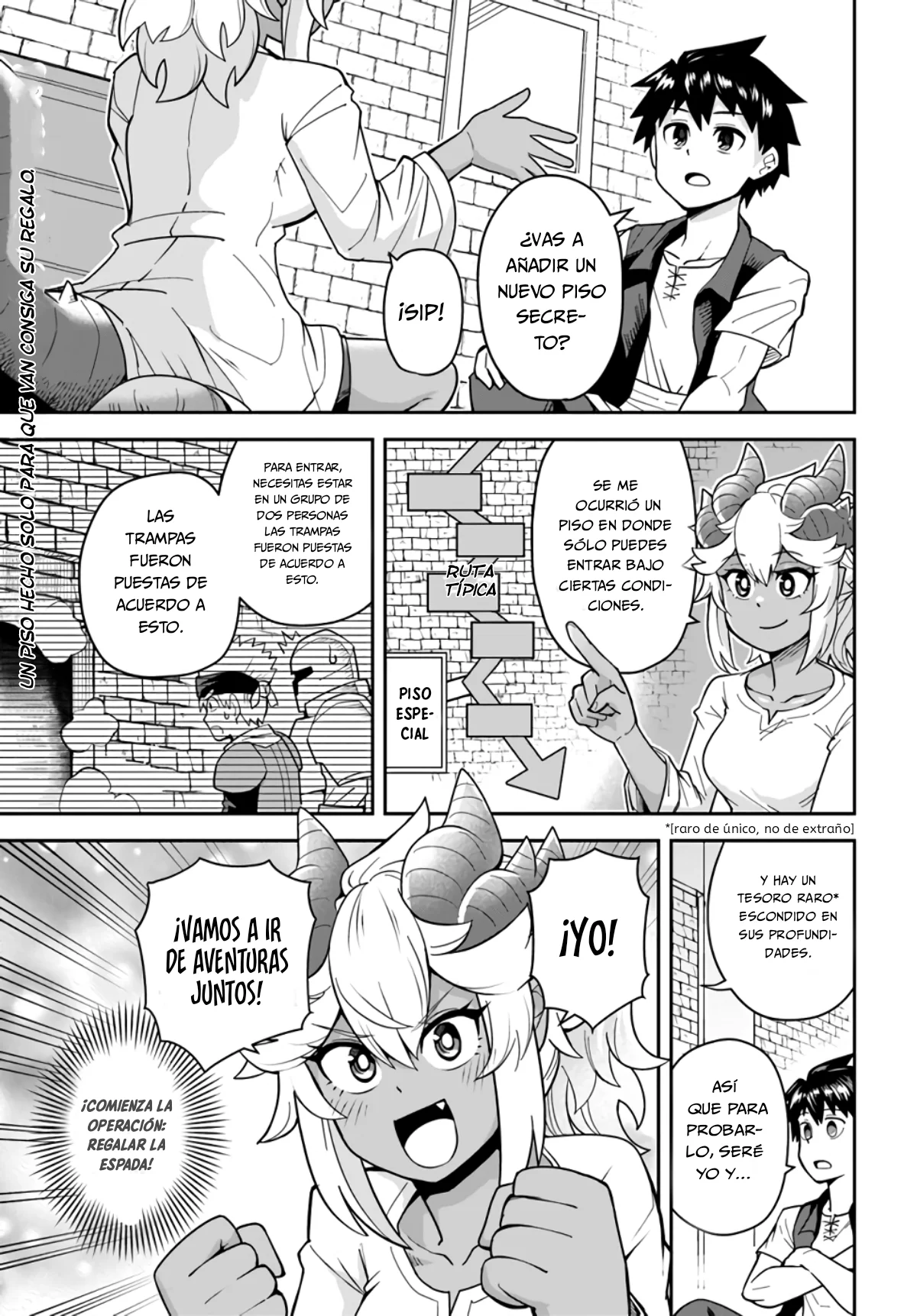 Dungeon no Osananajimi Capítulo 33.1 - Page 2