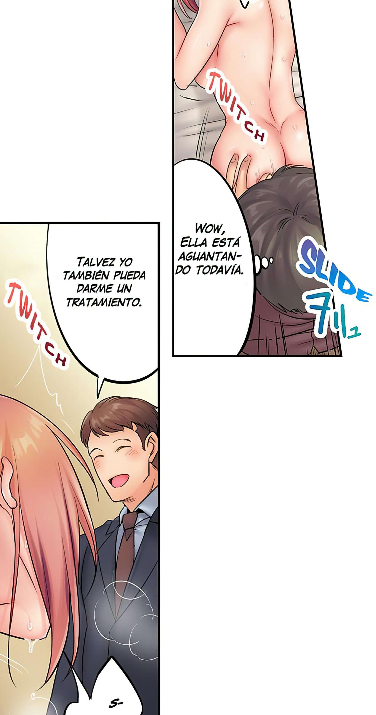 ¡No puedo resistirme a su masaje! Haciendo trampa delante de los ojos de mi esposo Capítulo 3 - Page 11