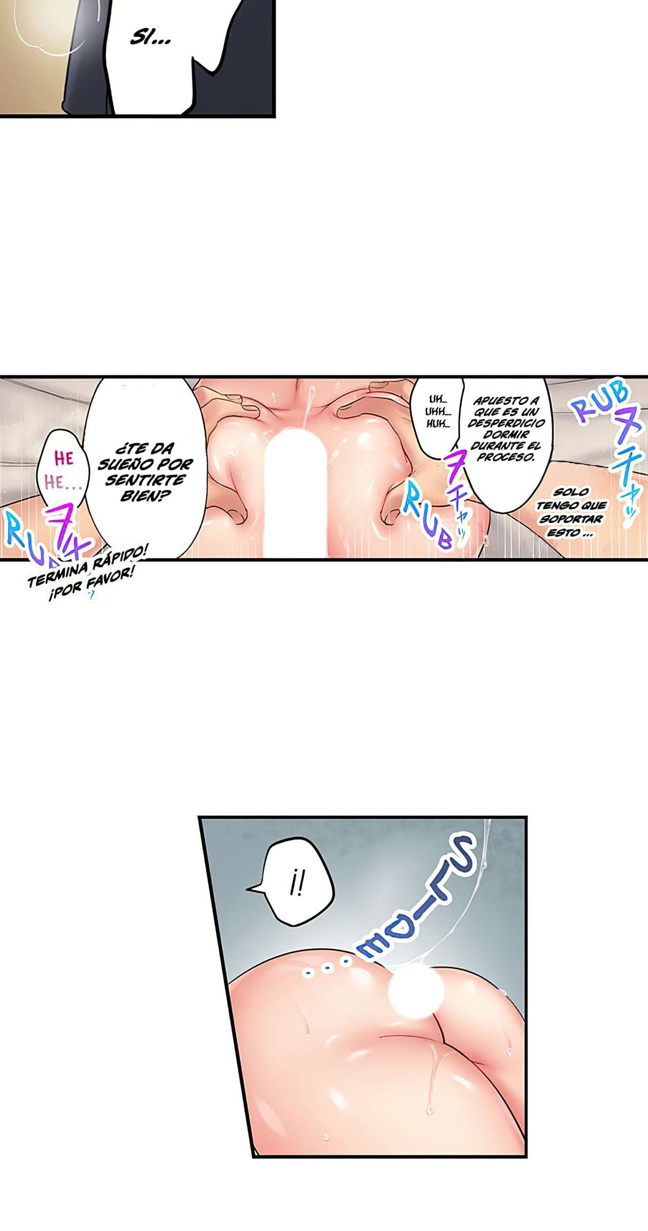 ¡No puedo resistirme a su masaje! Haciendo trampa delante de los ojos de mi esposo Capítulo 3 - Page 12