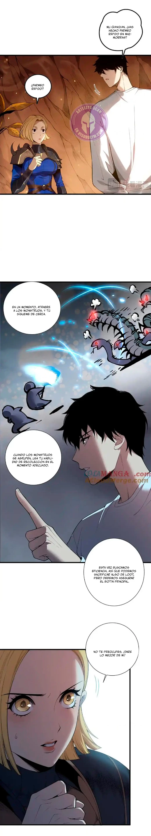 ¡Nigromante¡, ¡Yo soy la plaga! Capítulo 130 - Page 11