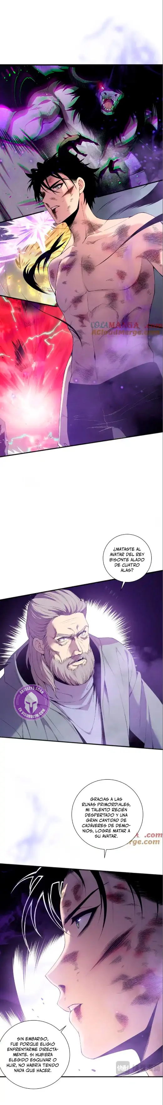 ¡Nigromante¡, ¡Yo soy la plaga! Capítulo 155 - Page 3
