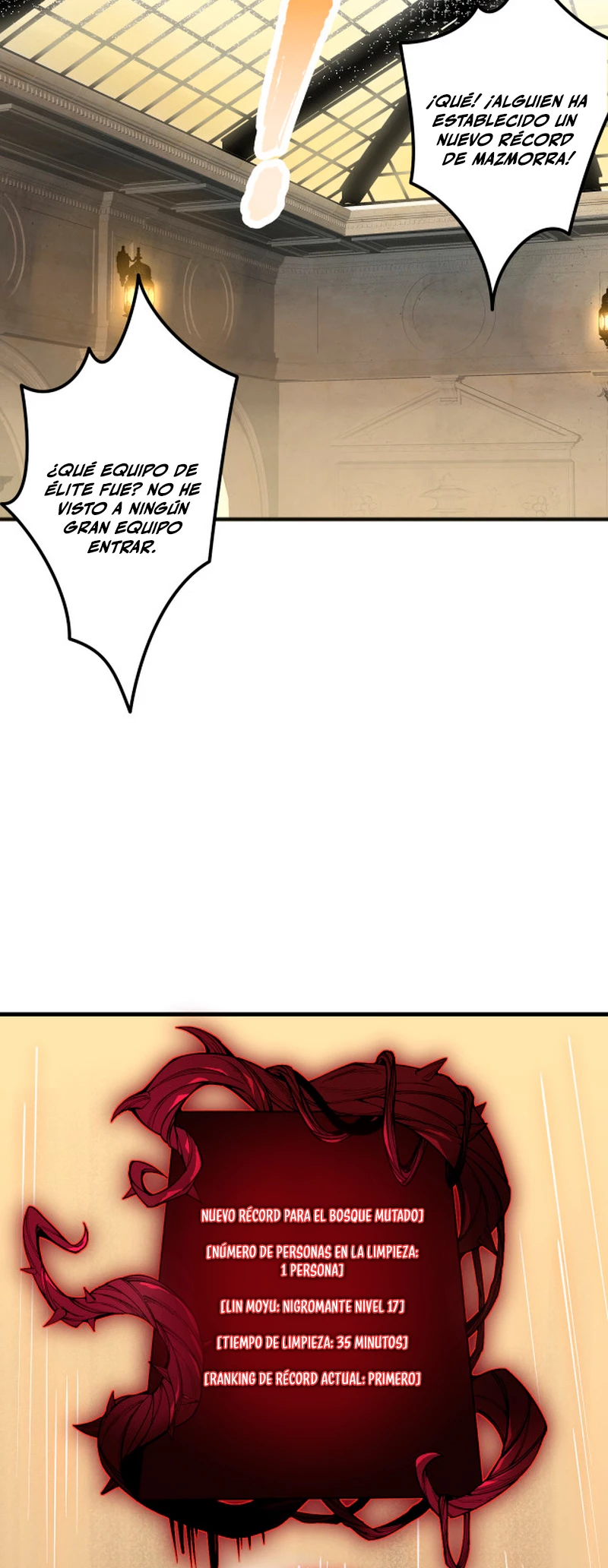 ¡Nigromante¡, ¡Yo soy la plaga! Capítulo 22 - Page 37