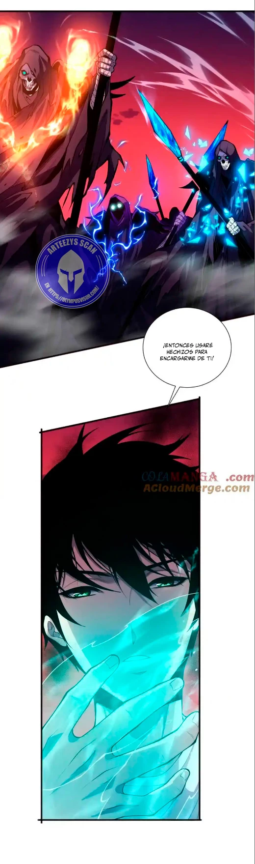¡Nigromante¡, ¡Yo soy la plaga! Capítulo 57 - Page 6